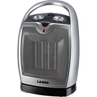 Lasko 5409 Oscillating Ceramic Desktop Heater with Adjustable Thermastat