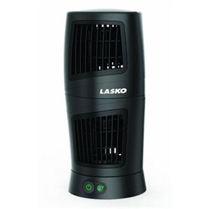 Lasko 4911 12" Twist-Top 3-Speed Oscillating Desktop Tower Fan